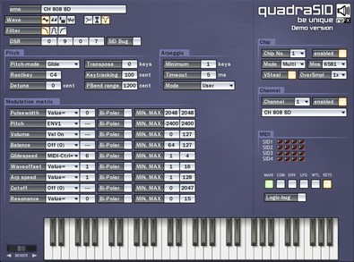 QuadraSID VST Instrument